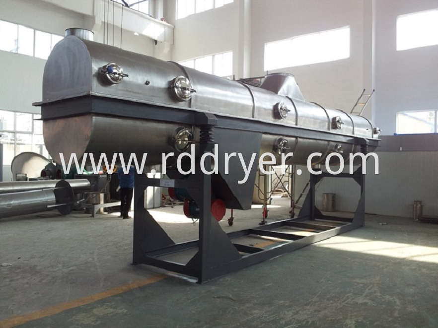 vibrating-fluidized dryer